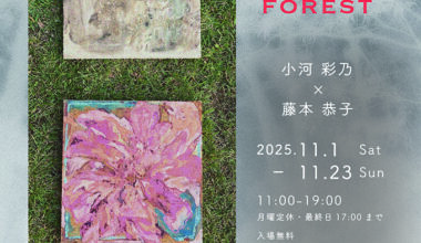 『from the misty forest』 小河彩乃×藤本恭子 2人展